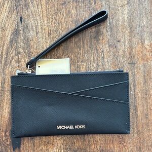 Michael Kors Elegant Black Wristlet